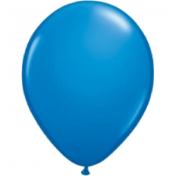 Qualatex Luftballon dark blue
